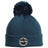 Turtle Fur Winds of Change Pom Beanie  -  One Size Fits Most / Blue