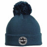 Turtle Fur Winds of Change Pom Beanie  -  One Size Fits Most / Blue