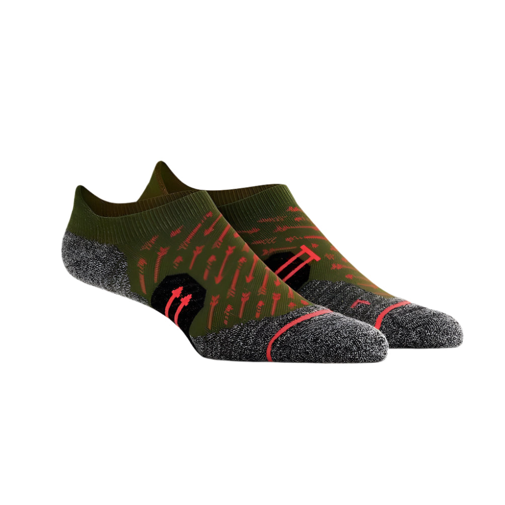 WORN T3 Ankle Socks  -  X-Small / Green Glow