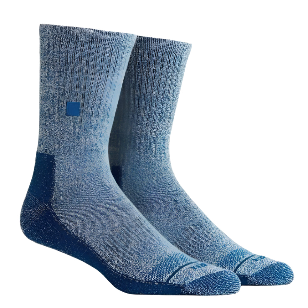 WORN Everyday Enhanced Crew Socks  -  X-Small / Blue Steel