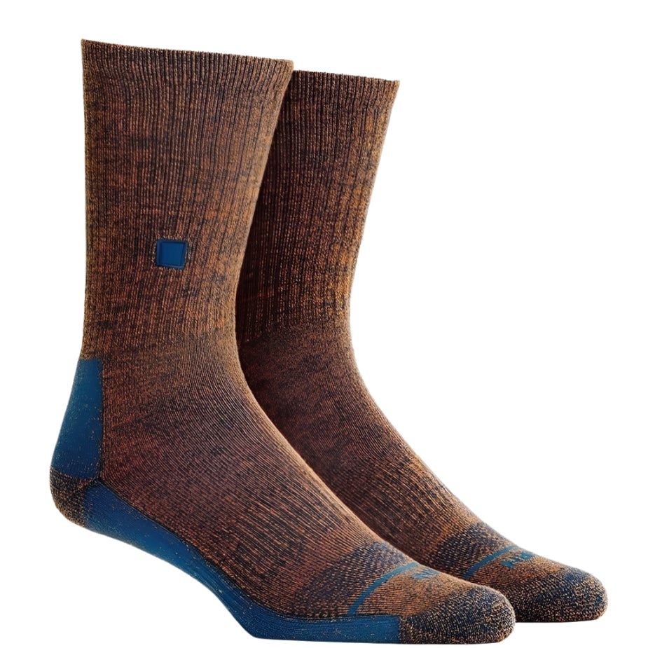 WORN Everyday Enhanced Crew Socks  -  X-Small / Rust Bucket