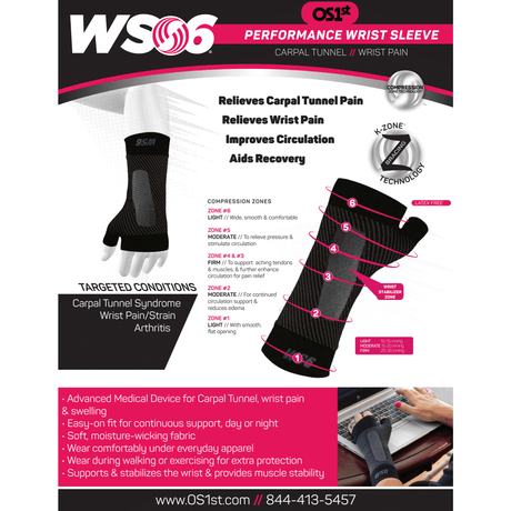 OS1st WS6 Performance Wrist Sleeve  - 