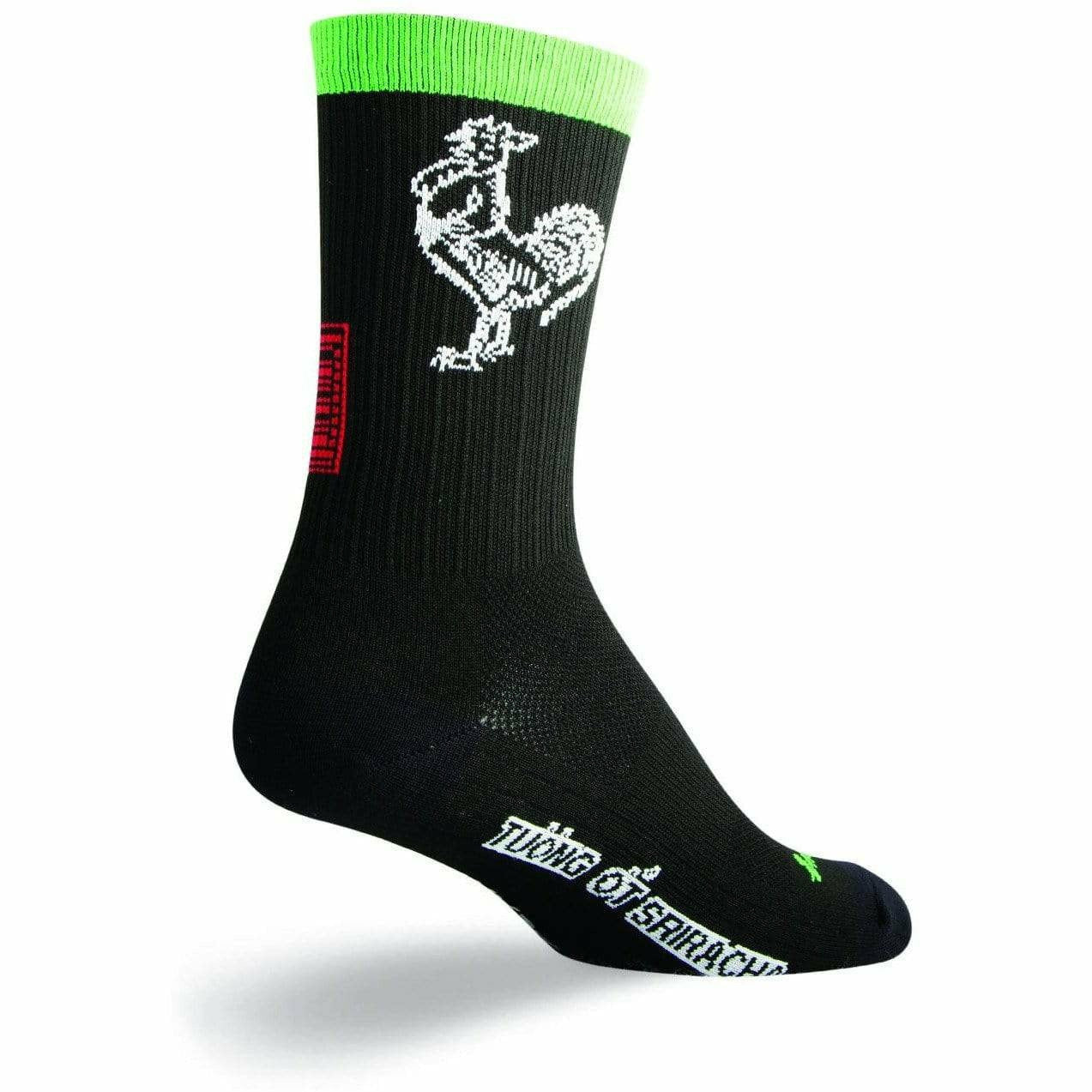 SockGuy Sriracha SGX 6 Inch Socks  -  Small/Medium