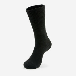 Thorlo Maximum Cushion Crew Running Socks  -  Medium / Black / Single Pair