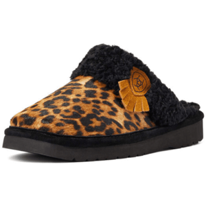 Ariat Womens Jackie Square Toe Exotic Slippers  -  W6 / Cheetah