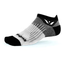 Swiftwick Aspire Zero Tab Socks  -  Small / Black Pewter