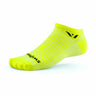 Swiftwick Aspire Zero No Show Socks  -  Small / Hi Viz Yellow