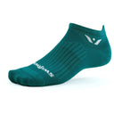 Swiftwick Aspire Zero Tab Socks  -  Large / Teal