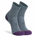 Fox River Womens Basecamp 2.0 Lightweight Crew Hiking Socks  -  Large / Gray