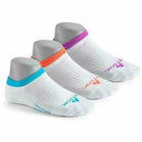 Fitsok CF2 Shadow Yarn No-Show Socks 3-Pack  -  Small / Jewel Pop 2