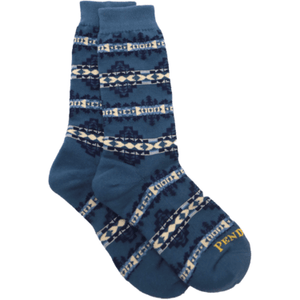 Pendleton Desert Dawn Cotton Crew Socks  -  Medium / Blue