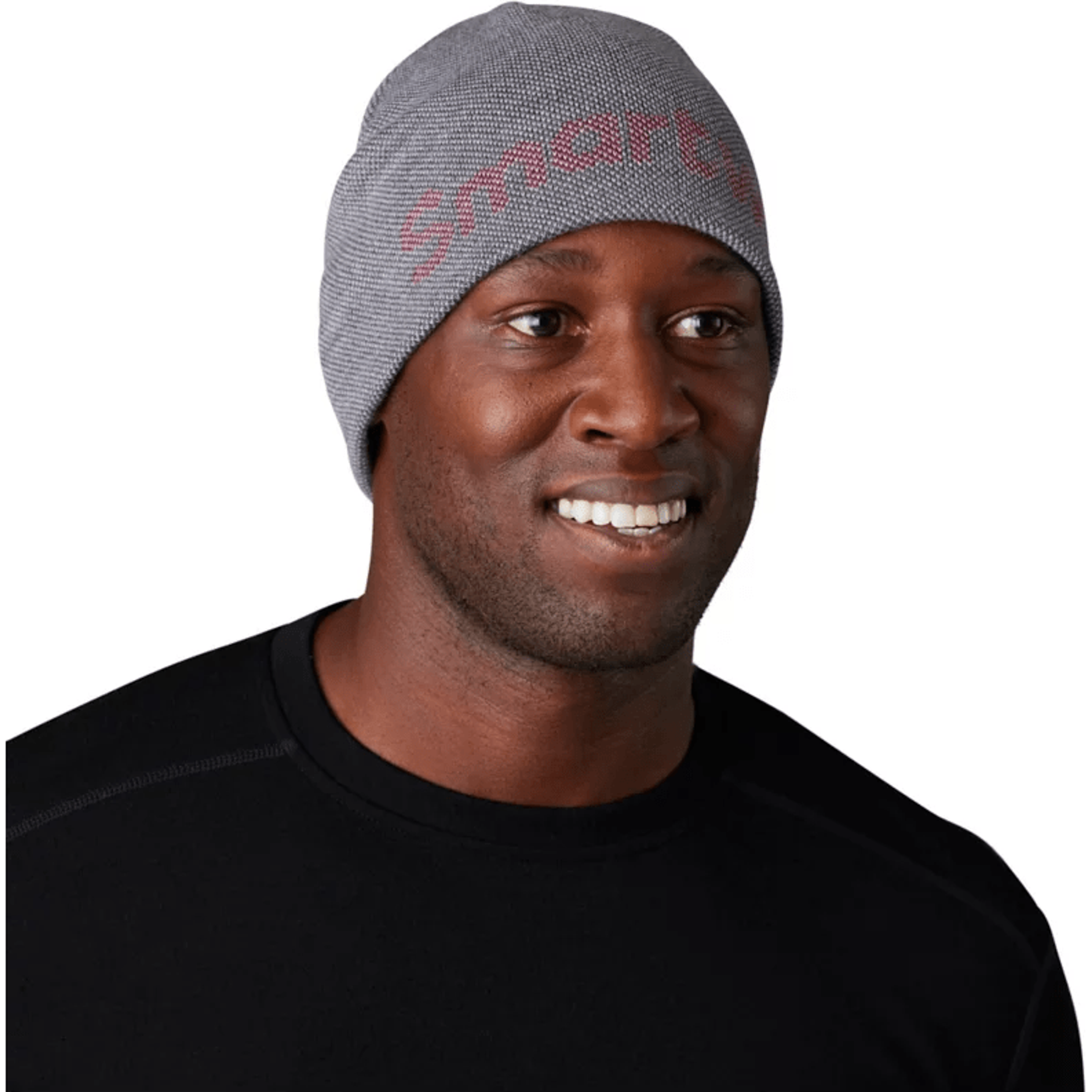 Smartwool Lid Logo Beanie - Clearance  -  One Size Fits Most / Light Gray Heather