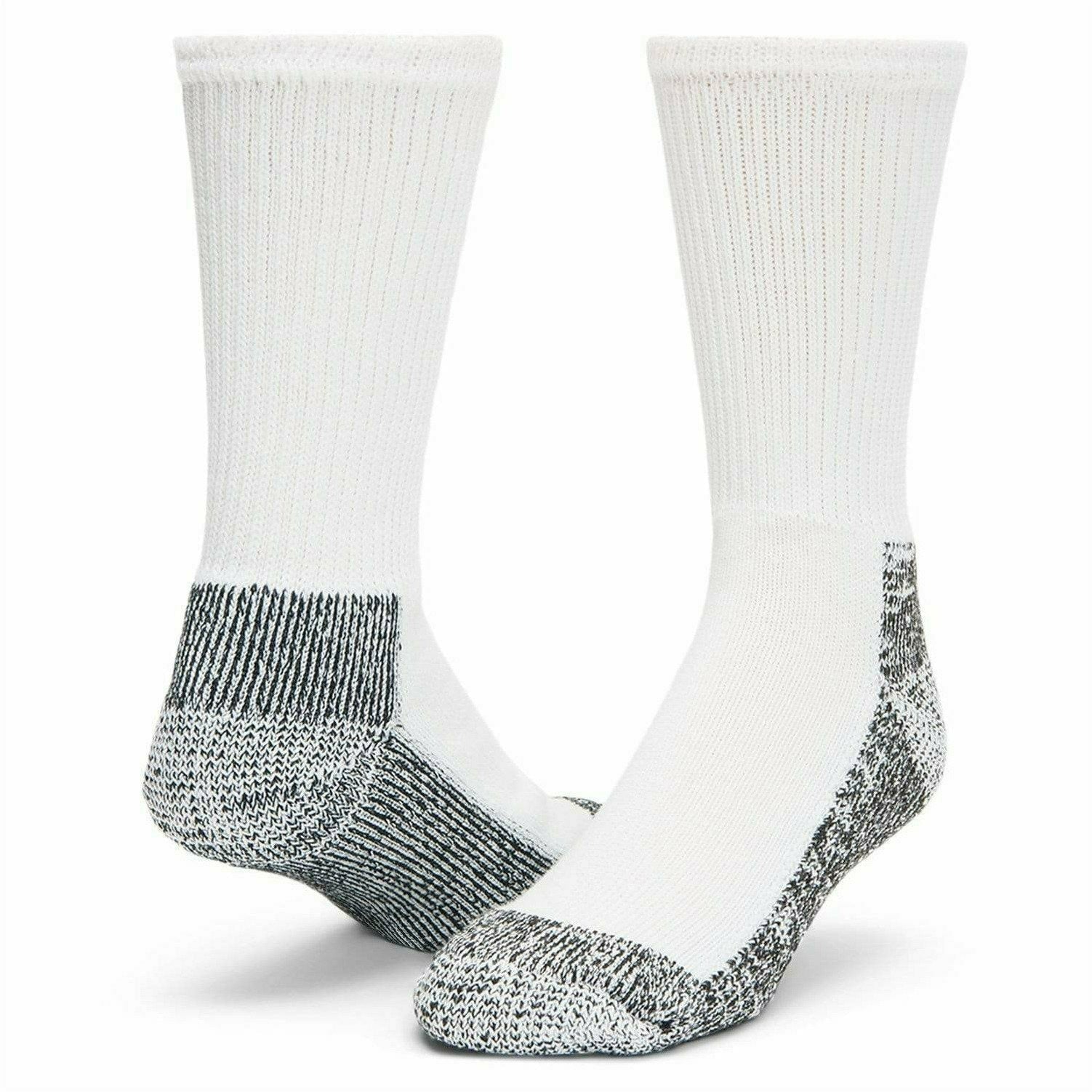 Wigwam At Work Steel Toe Heavyweight Socks  -  Medium / White/Black