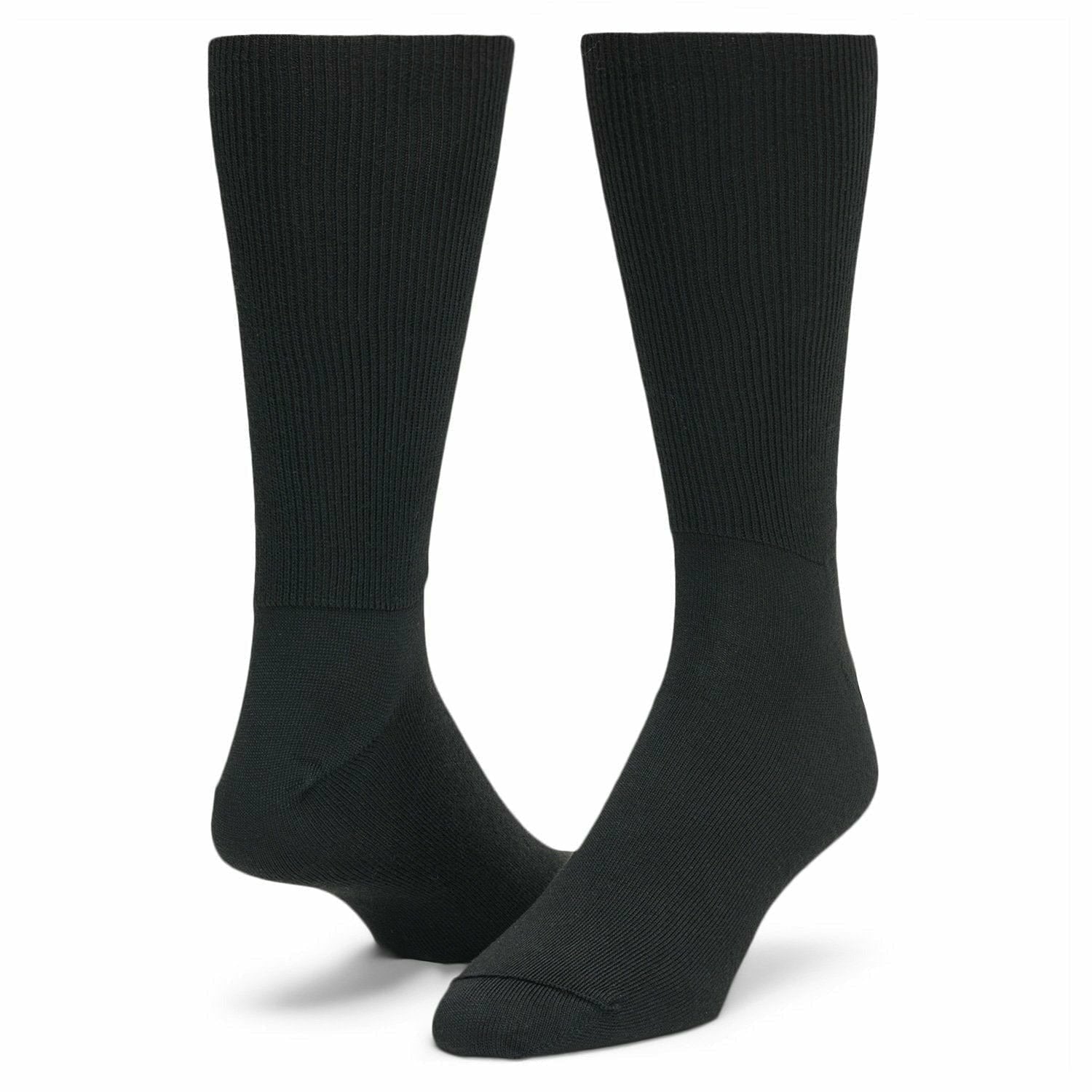 Wigwam Diabetic Walker Ultra-Lightweight Crew Socks  -  Medium / Black