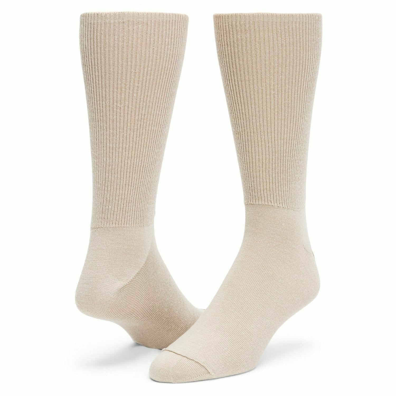 Wigwam Diabetic Walker Ultra-Lightweight Crew Socks  -  Large / Khaki