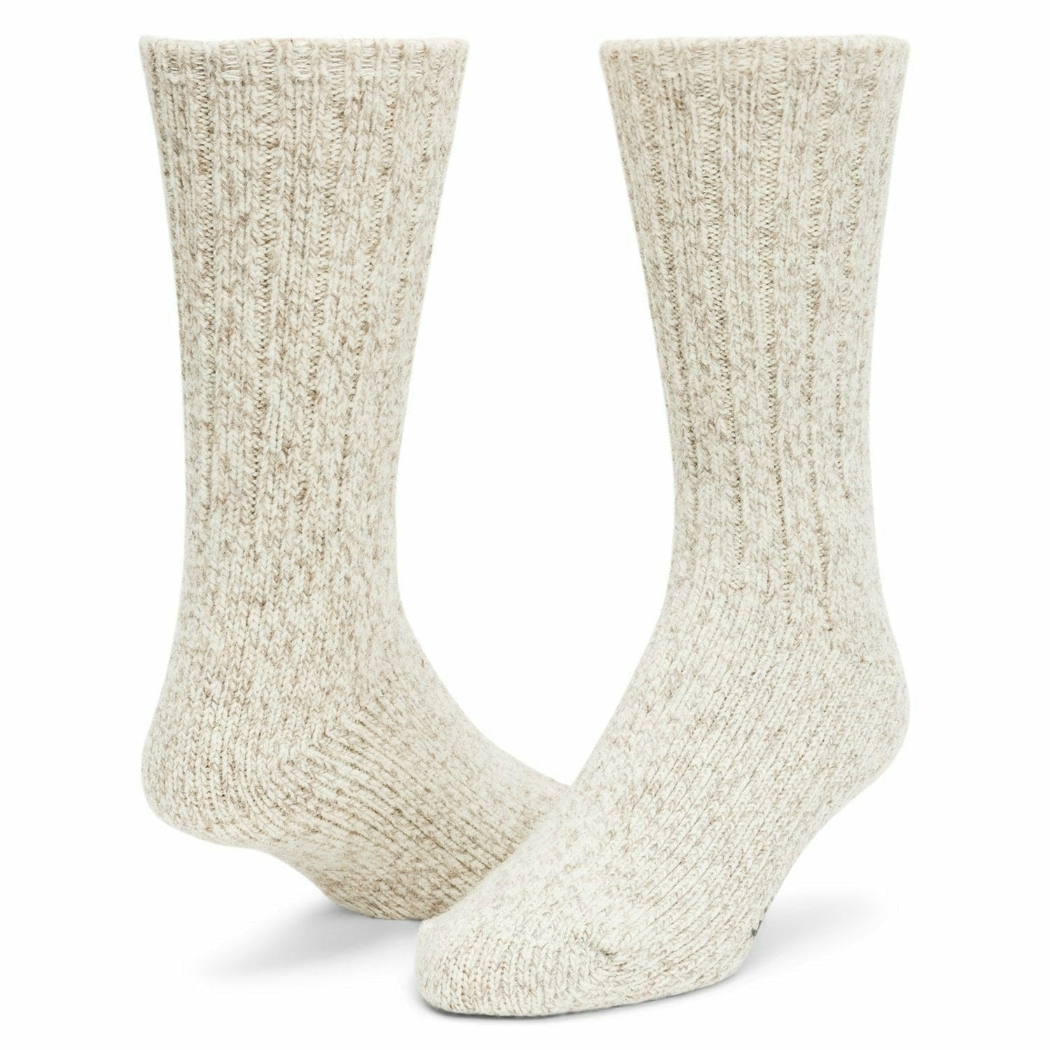 Wigwam El-Pine Crew Heavyweight Wool Socks  -  Medium / Gray Twist