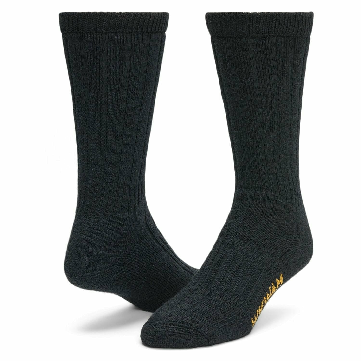 Wigwam Merino Silk Hiker Heavyweight Crew Socks  -  Medium / Black