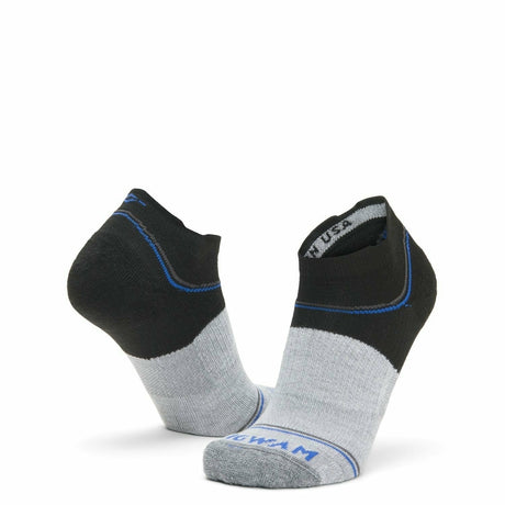 Wigwam Surpass Lightweight Low-Cut Socks  -  Medium / Black/Gray