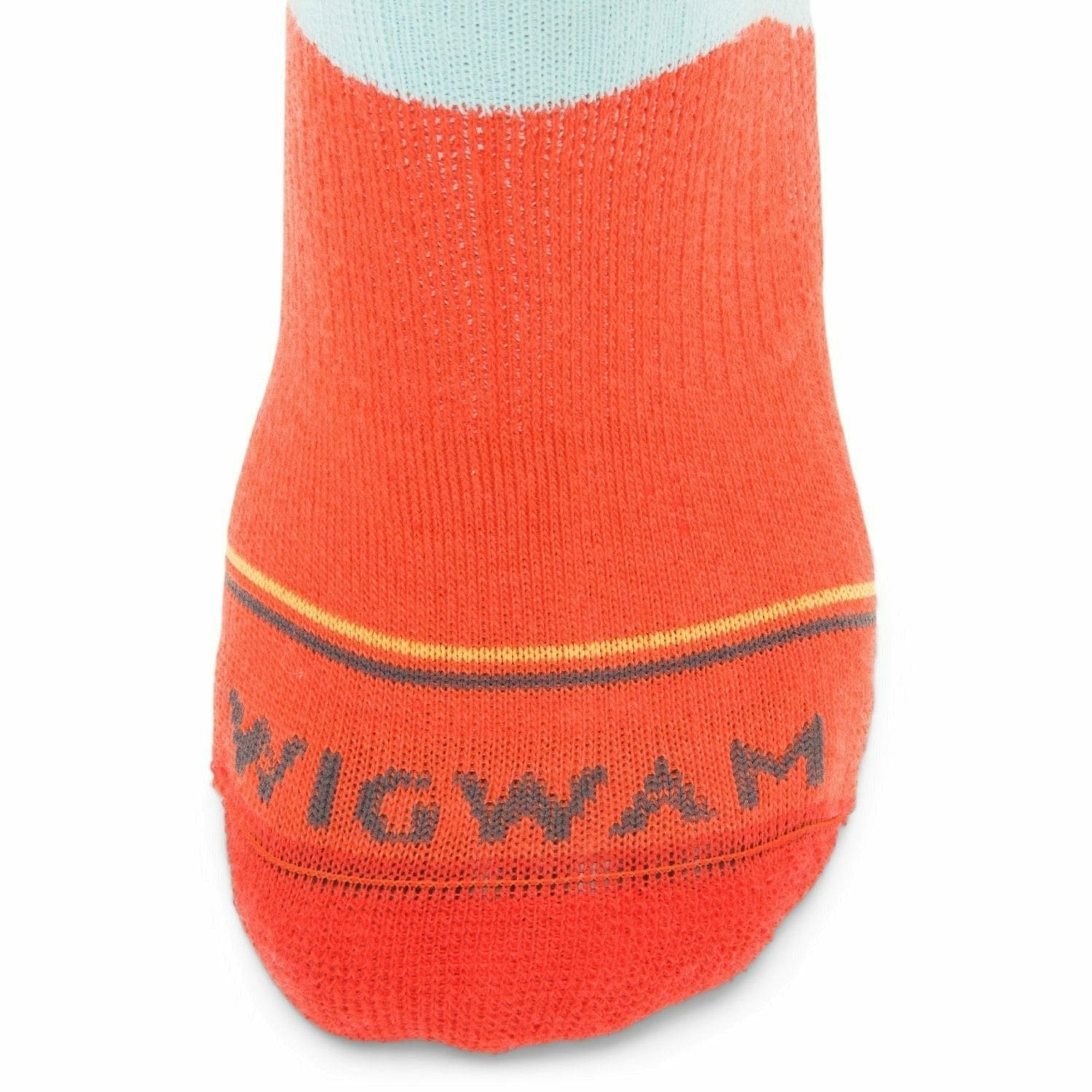 Wigwam Surpass Lightweight Mid-Crew Socks  -  Small / Yucca/Red