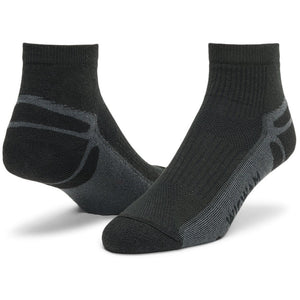 Wigwam Thunder Quarter Socks  -  Medium / Black