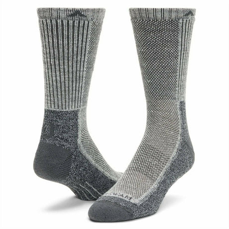 Wigwam Cool-Lite Hiker Crew Midweight Socks  -  Medium / Gray/Charcoal