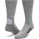 Wigwam Hiking Outdoor Midweight Crew Socks  -  Medium / Light Gray Heather