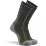 Fox River Stripe Lightweight Crew Socks  -  Medium / Grey
