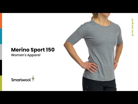 Smartwool Womens Merino Sport 150 Chair Lift Long-Sleeve Graphic Tee