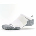 Swiftwick Maxus Zero No Show Tab Socks  -  Small / White