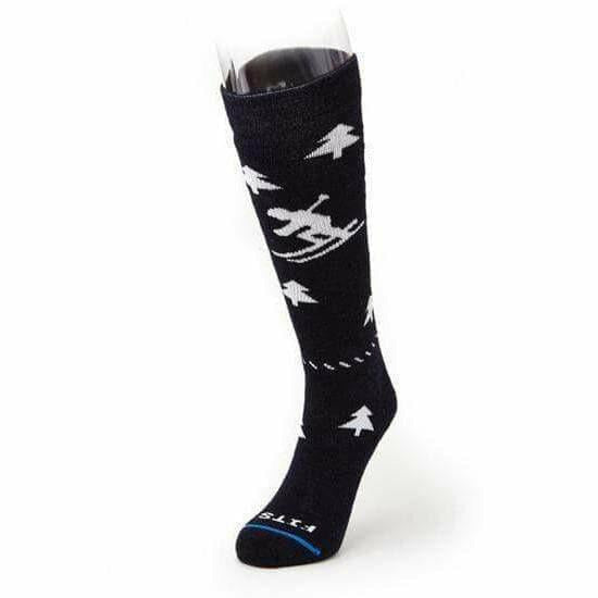 FITS Medium Ski OTC Socks  -  Small / Navy