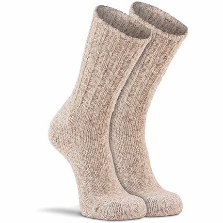 Fox River Norsk Crew Socks  -  Medium / Brown Tweed