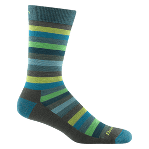 Darn Tough Mens Merlin Crew Lightweight with Cushion Socks  -  Large / Forest