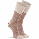 Fox River Original Rockford Red Heel Crew Socks  -  Kids Small / Brown Heather