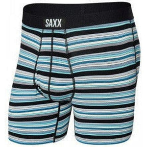 SAXX Mens Ultra Boxer Fly  -  Small / Desert Stripe/Blue