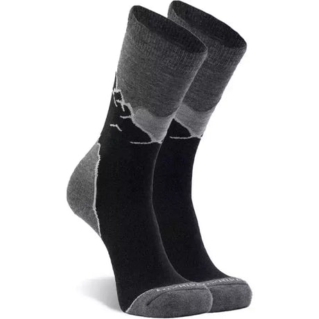 Fox River Sumter Lightweight Crew Hiking Socks  -  Medium / Black