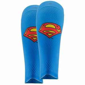 OS1st DC Comic Compression Calf Sleeves  -  Medium / Superman