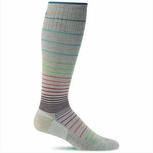 Sockwell Womens Circulator Moderate Compression Knee High Socks  -  Small/Medium / Barley