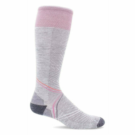 Sockwell Womens Pulse Firm Compression Knee High Socks  -  Small/Medium / Light Grey