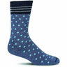 Sockwell Womens Plush Relaxed Fit Crew Socks  -  Small/Medium / Denim