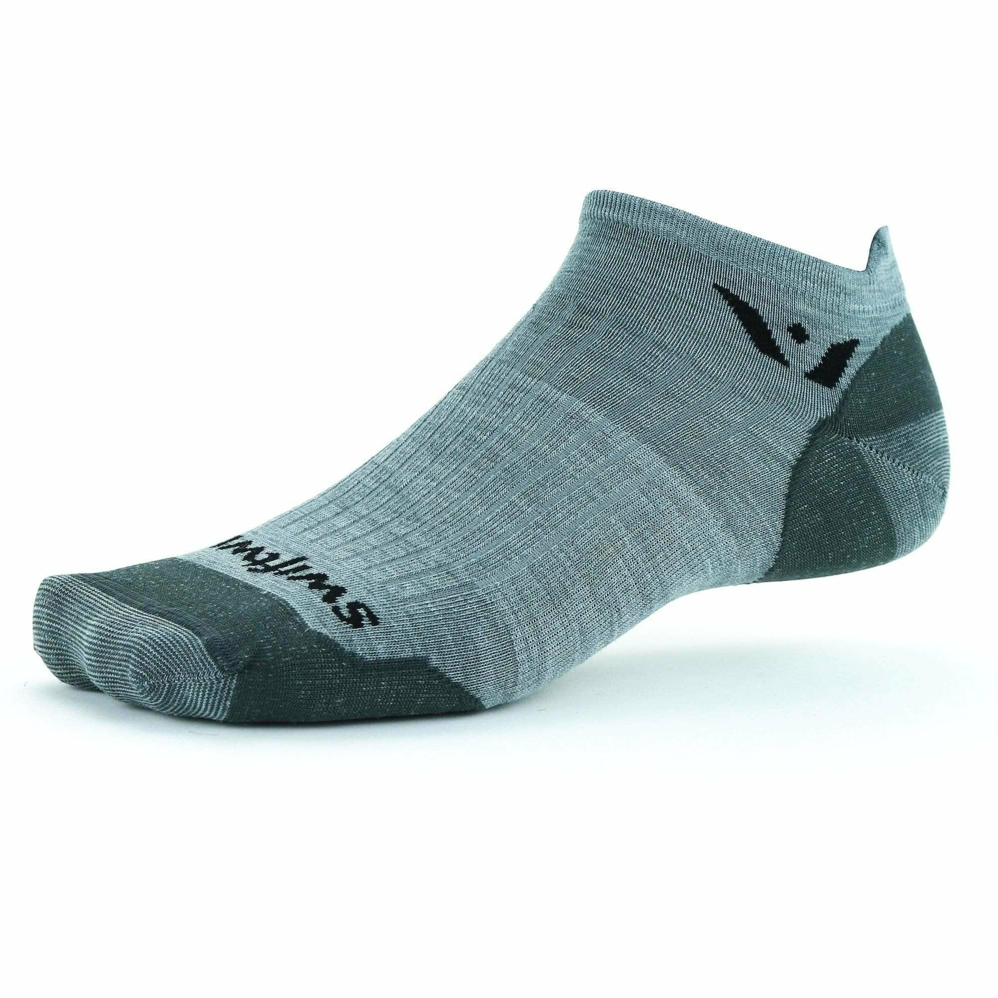 Swiftwick Pursuit Zero Tab Ultra Light Socks  -  Small / Heather