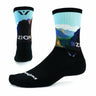 Swiftwick Vision Six Impression National Parks Collection Crew Socks  -  Large / Zion
