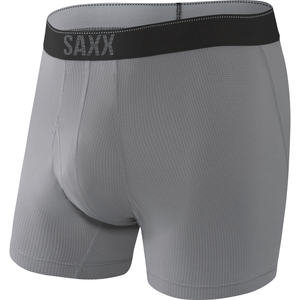SAXX Mens Quest 2.0 Boxer Fly  -  Small / Dark Charcoal II