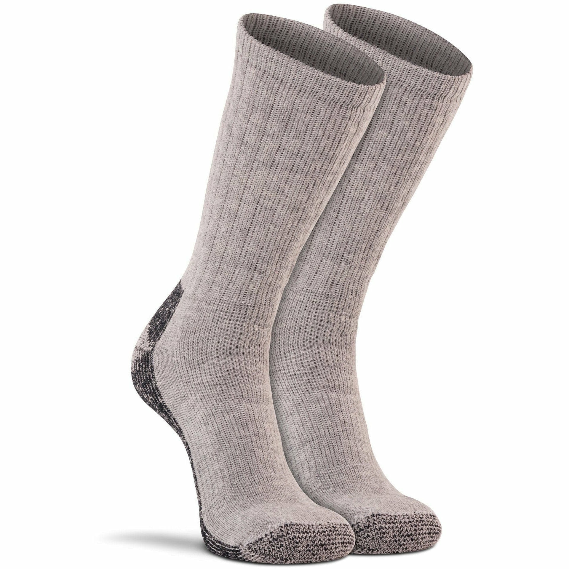 Fox River Trailhead Crew Socks  -  Medium / Gray Heather