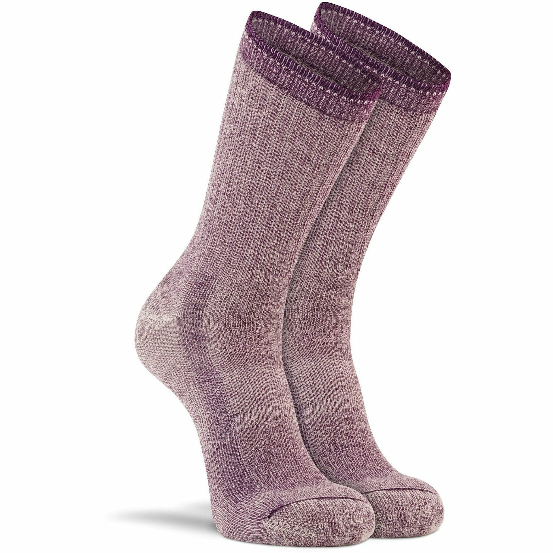 Fox River Womens Trailmaster Crew Socks  -  Medium / Plum
