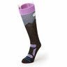 FITS Ultra Light Ski OTC Socks  -  Small / Amethyst Orchid/Chestnut