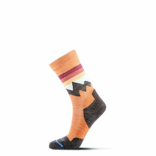 FITS Mountain Top Light Hiker Crew Socks  -  Small / Tucson