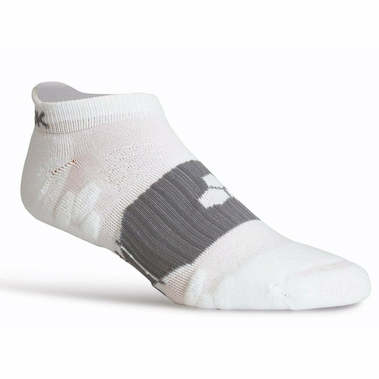 Fitsok RX6 Lightweight No Show Tab Socks  -  Small / White