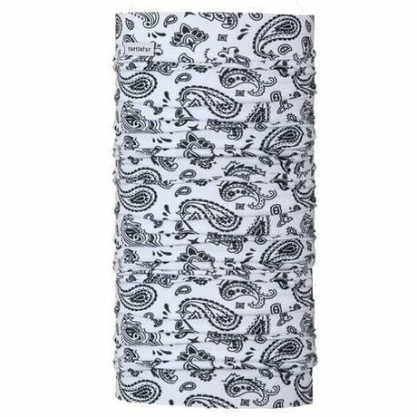Turtle Fur Comfort Shell Lite Supersoft Totally Tubular  -  One Size Fits Most / White Bandana