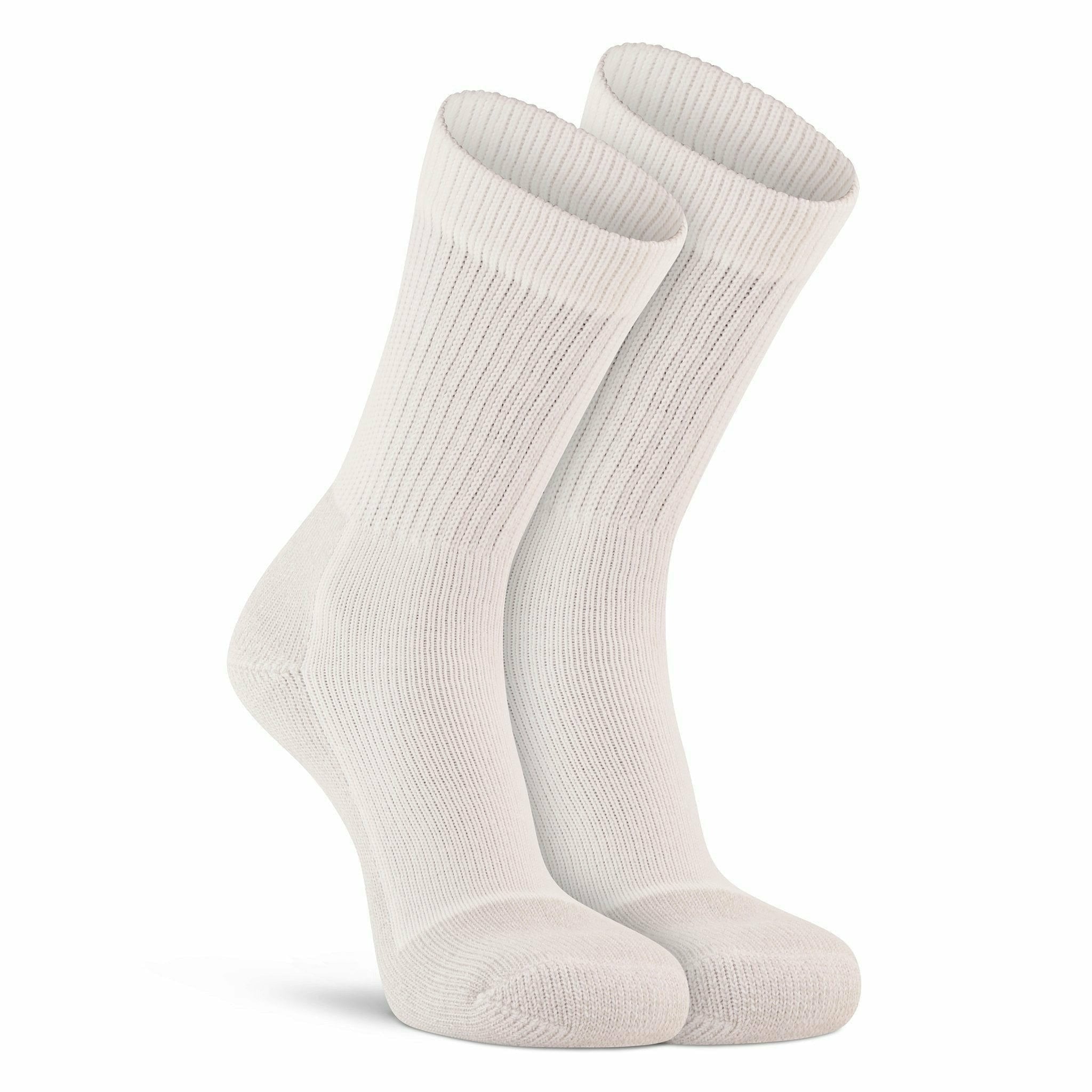 Fox River Wick Dry Athletic Heavyweight Crew Socks 2-Pack  -  Medium / White