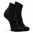 Fox River Womens Wick Dry Walker Lightweight Everyday Quarter Crew Socks  -  Medium / Black